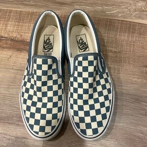 Vans Asher Checkerboard Slip On